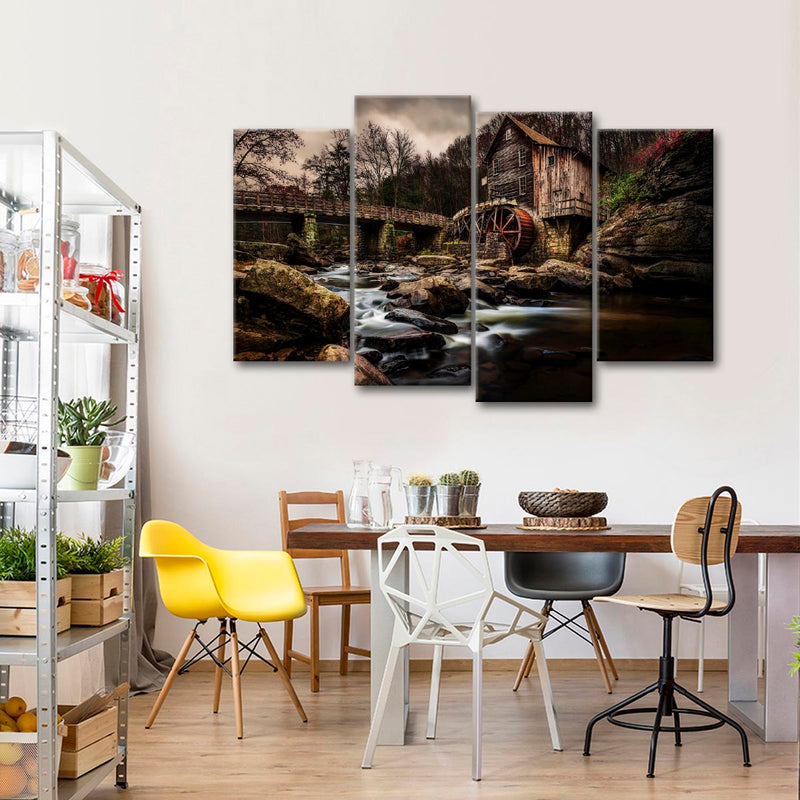 Grist Mill At Babcock Park Wall Art
