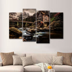 Grist Mill At Babcock Park Wall Art