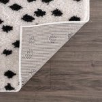 Cansu Black & White Area Rug