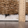 Cansu Black & White Area Rug