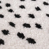 Cansu Black & White Area Rug