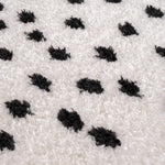 Cansu Black & White Area Rug