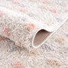 Cansu Pink & Cream Area Rug
