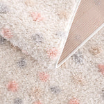 Cansu Pink & Cream Area Rug