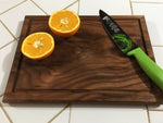 American Walnut Side Grain With Juice Groove Cutting Board