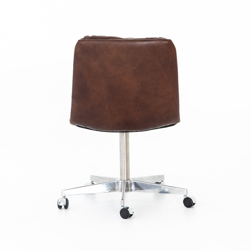 Malibu Desk Chair - Antique Whiskey | shipping 8/6/2025