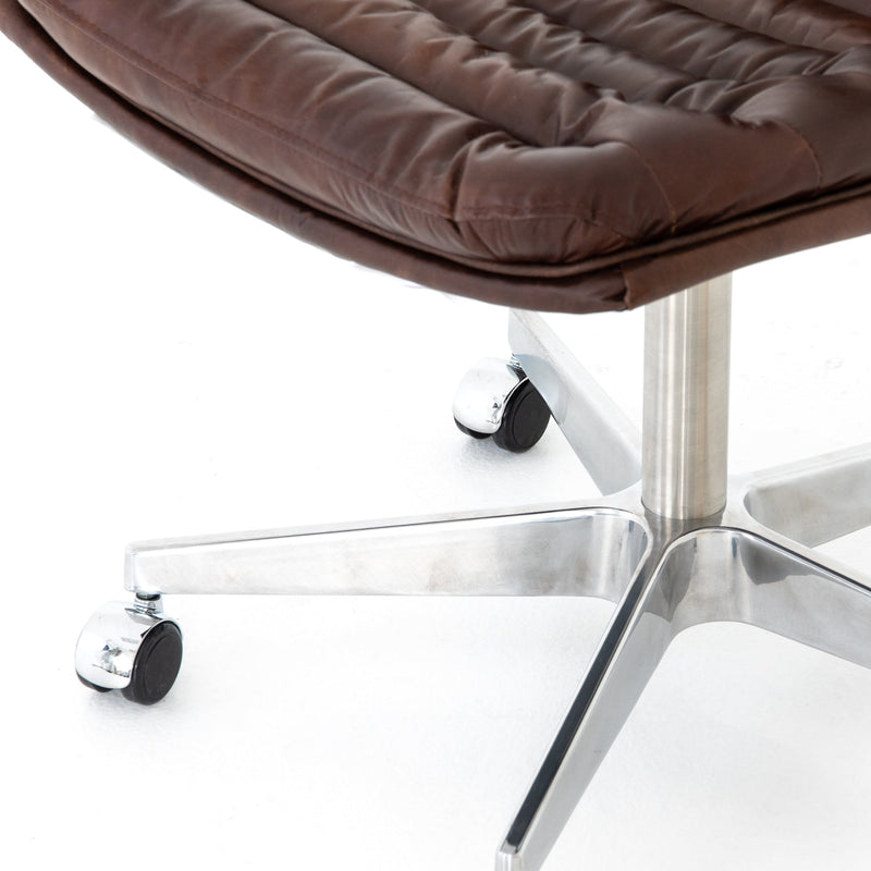 Malibu Desk Chair - Antique Whiskey | shipping 8/6/2025