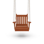 Keystone Amish Co. Franklin Swing Chair, Cedar Stain