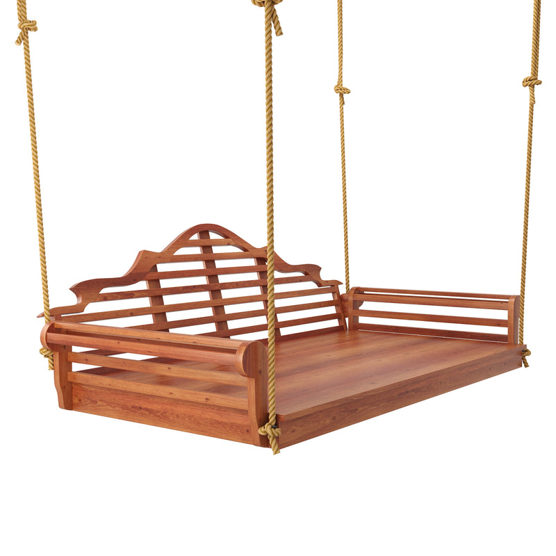Keystone Amish Co. 6 Foot Milan Red Cedar Swing Bed
