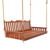 Keystone Amish Co. Twin York Red Cedar Swing Bed, Cedar Stain