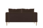 The Essential Loveseat Sectional in Recycled Velvet