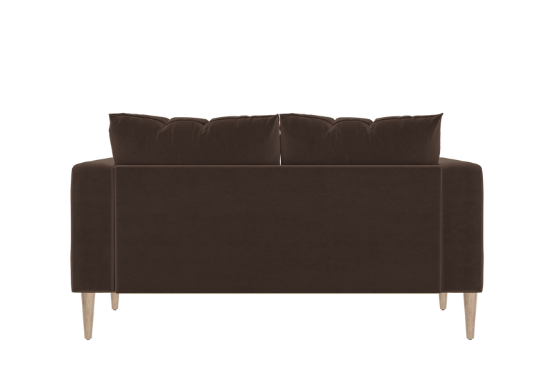 The Essential Loveseat Sectional in Recycled Velvet