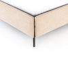 Leigh Upholstered Bed - Palm Ecru