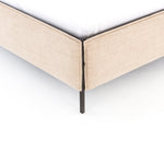 Leigh Upholstered Bed - Palm Ecru