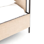 Leigh Upholstered Bed - Palm Ecru