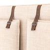 Leigh Upholstered Bed - Palm Ecru