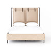 Leigh Upholstered Bed - Palm Ecru