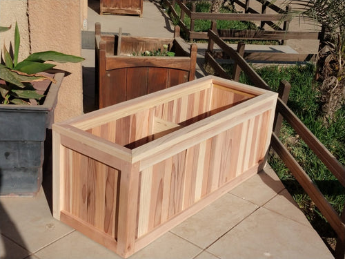San Danielle Solid Redwood Planter Box