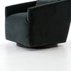 York Swivel Chair - Modern Velvet Smoke | shipping 6/30/2025