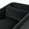 York Swivel Chair - Modern Velvet Smoke | shipping 6/30/2025