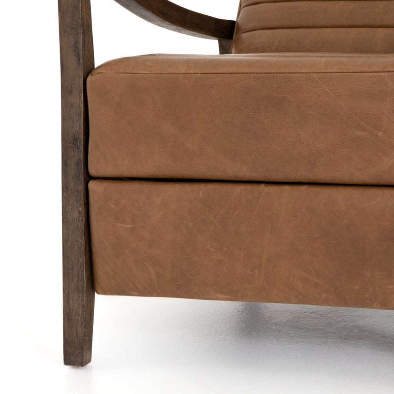 Chance Warm Taupe Dakota Leather Recliner | shipping 11/20/2025