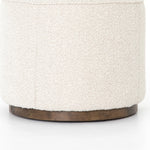 Sinclair Round Ottoman - Knoll Natural | ready to ship!