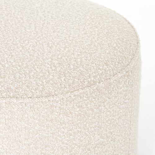 Sinclair Round Ottoman - Knoll Natural | ready to ship!