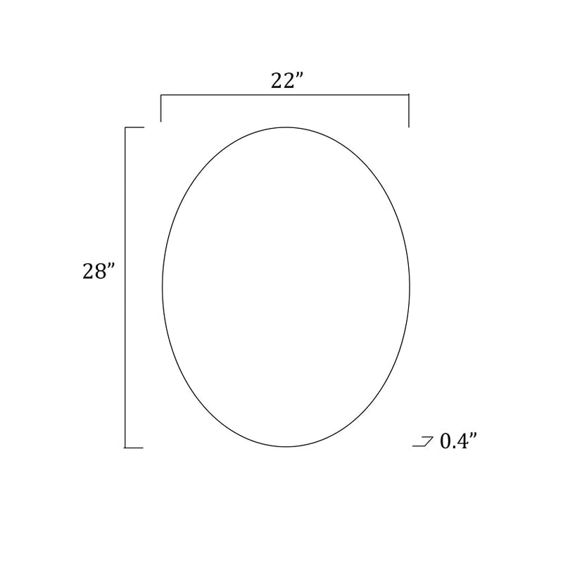 Wendling Modern Wall Mirror