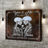 We Got This Skeleton Couple Sign II