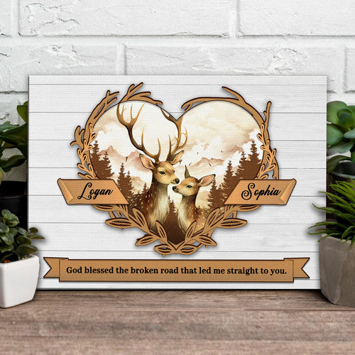 Couple Deer Sign II