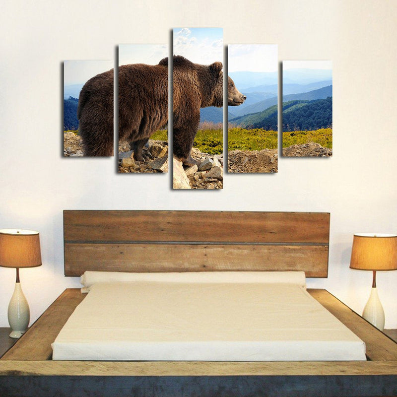 Mountain Bear Wall Art