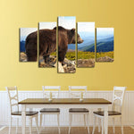 Mountain Bear Wall Art
