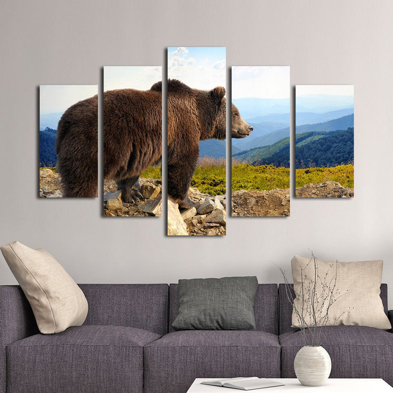 Mountain Bear Wall Art