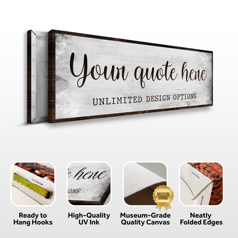 Custom Quote Sign