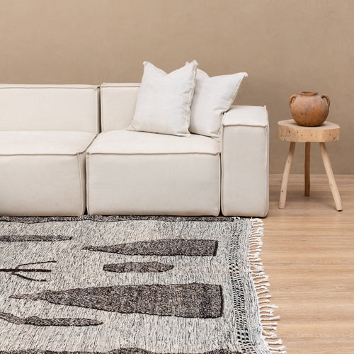 Rozane - taznakht kilim rug