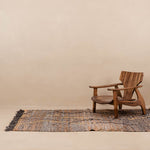 Ruby - taznakht kilim rug