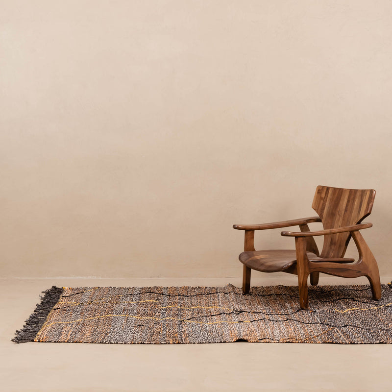 Ruby - taznakht kilim rug