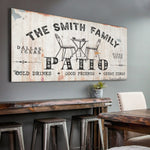 Family Patio Sign III