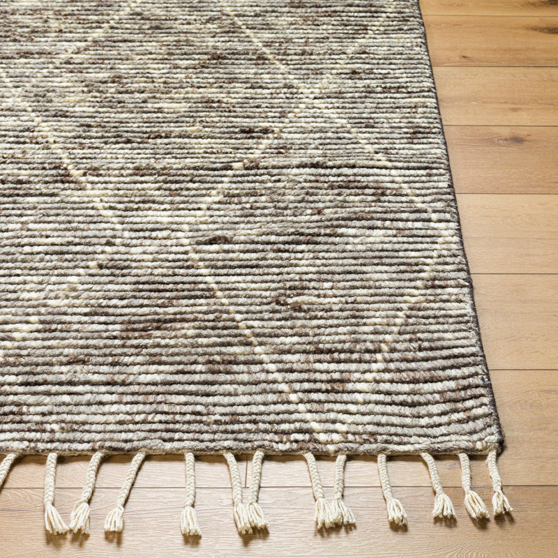 Camille Jasper Wolf Hand-Knotted Rug