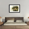 Wolf Head Silhouette Wall Art