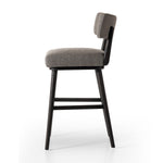 Cardell Alcala Nickel Swivel Bar + Counter Stool
