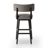 Cardell Alcala Nickel Swivel Bar + Counter Stool
