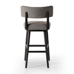 Cardell Alcala Nickel Swivel Bar + Counter Stool