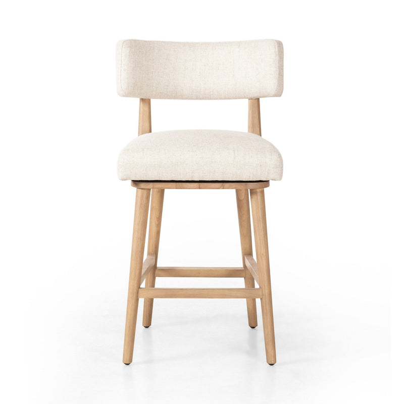 Cardell Essence Natural Swivel Bar + Counter Stool