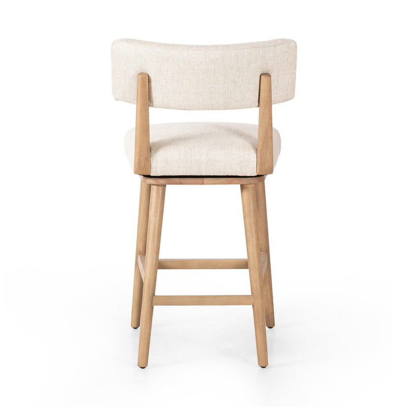 Cardell Essence Natural Swivel Bar + Counter Stool
