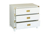 Small Carlyle Campaign Dresser - White