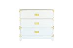 Small Carlyle Campaign Dresser - White