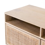Carmel Media Console - Natural Mango | ready to ship!