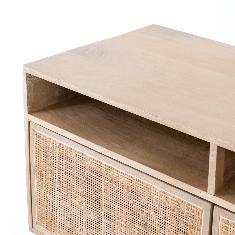 Carmel Media Console - Natural Mango | ready to ship!