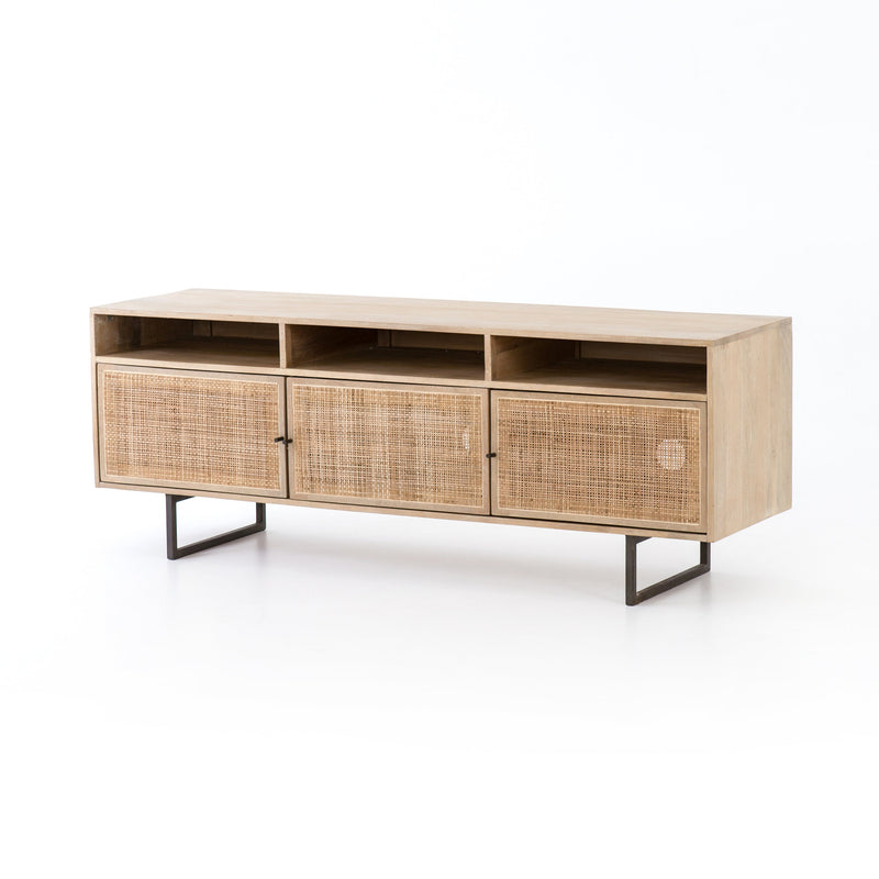 Carmel Media Console - Natural Mango | ready to ship!